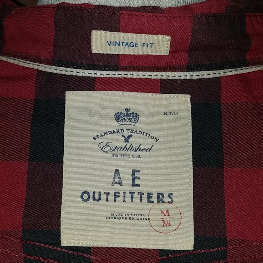 Plaid Button Up - Picture 3 of 3